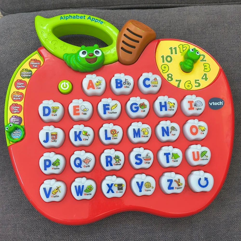 Red Apple Learning Toy - Picture 1 of 5